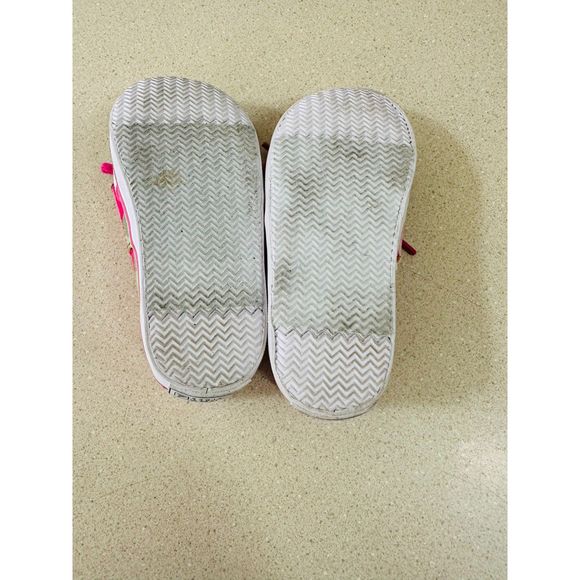 Sperry Biscayne Crib Madras Plaid Deck Shoes Todder, Size 4 - Picture 7 of 7